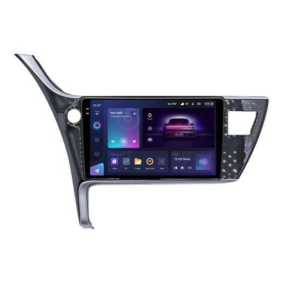 Штатна магнітола серії Teyes 2K 360 CC3 6*128Gb під Toyota Corolla 11 2017-2018 (F1) (W2) 10 дюймів
