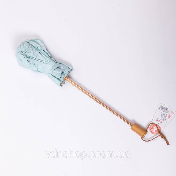 Зонт механический с принтом надежный из полиэстера диаметр 99 см Голубой HP-23-3BL | Зображення 1