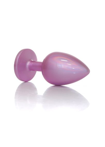 Анальная пробка B-Series Plug Jewellery Pearl Pink PLUG, металлическая, розовая, L Sex Aura | Зображення 1