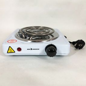 Електроплита переносна Sea Breeze SB-062, Плита домашня, Електроплита для дачі, Електроплита WR-774 1 комфорка