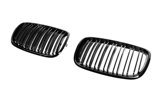 Ноздри M-Look V2 (Черный Глянец) для BMW X6 E-71 2008-2014 гг | Зображення 1