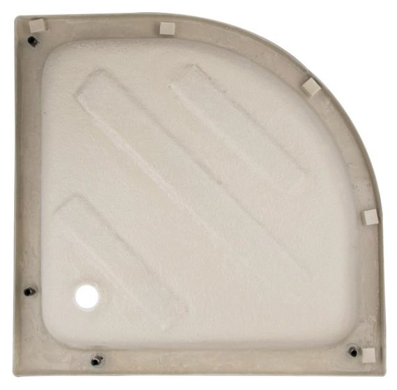 Душовий піддон Lidz Kapielka ST90x90x26, напівкруглий LKAST909026 | Зображення 3