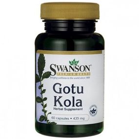 Готу кола Swanson GOTU KOLA 435 mg 60 Caps