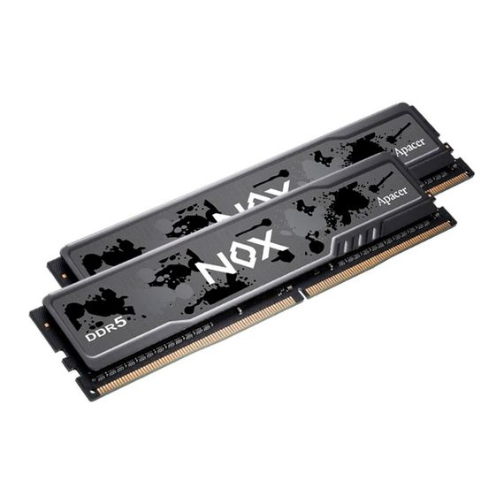 Модуль пам'яті для комп'ютера DDR5 64GB (2x32GB) 5600 MHz NOX Apacer (AH5U64G56C522MBAA-2) | Зображення 2