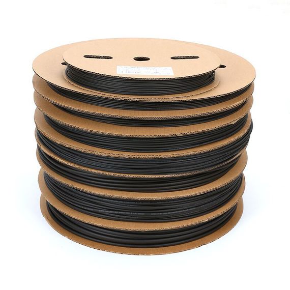 Термоусадочная трубка ТТ2х1 3/1.5 черная в рулонах 200м Ny95501246