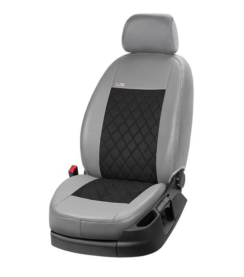 Авточохли екошкіра-2024тканина-2024антара Eco Prestige Antara (повний салон) для Ford Fiesta 2008-2017 рр | Зображення 7