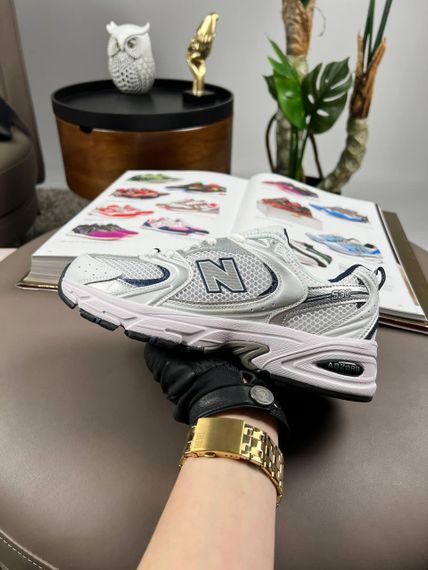 Кросівки  New 530 Premium White Navy Silver  весна / лето / осень В3662 39 25 см