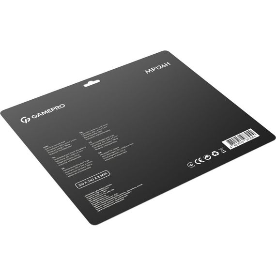 Килимок для мишки GamePro MP126H Black (MP126H) | Зображення 6