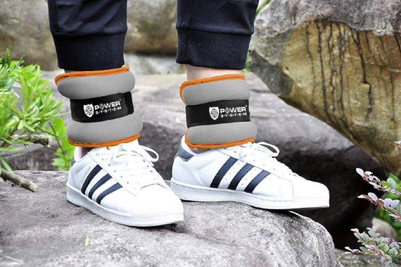 Обважнювачі-манжети для ніг та рук Power System PS-4046 Ankle Weights (2шт.*1 kg) (пара) | Зображення 4