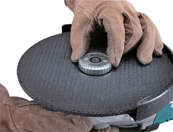Гайка фіксації диска безключова Ezynut для КШМ Makita з диском 180-230 мм (195354-9) | Зображення 6