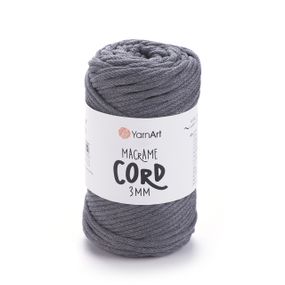 Пряжа Macrame Cord 3 mm № 750 (Макраме Корд), 250 г, 85 м — Бавовняний шнур для в’язання та макраме 774