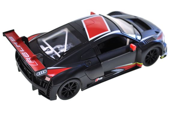 Машина металева 68262A(B)1:24 Audi R8 LMS, батарейка, світло, звук, відкриваються двері, кор. 24,5x12см  АВТОПРОМ | Зображення 2