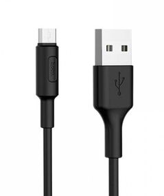 Кабель Hoco X25 Soarer, Micro-USB, 1A, Black, довжина 1,2 м, BOX