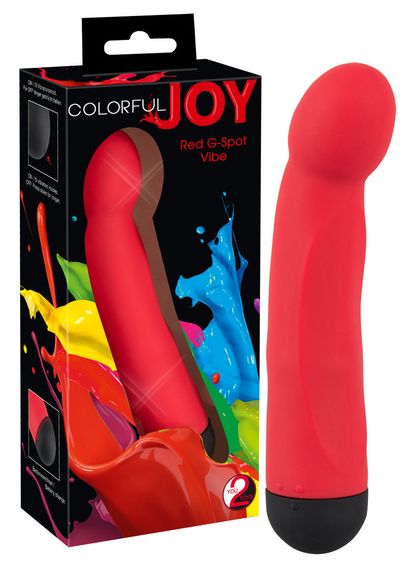 Вібратор Colorful Joy Red G-Spot sexstyle