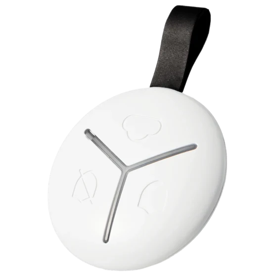 U-Prox Keyfob White Брелок керування режимами охорони | Зображення 1