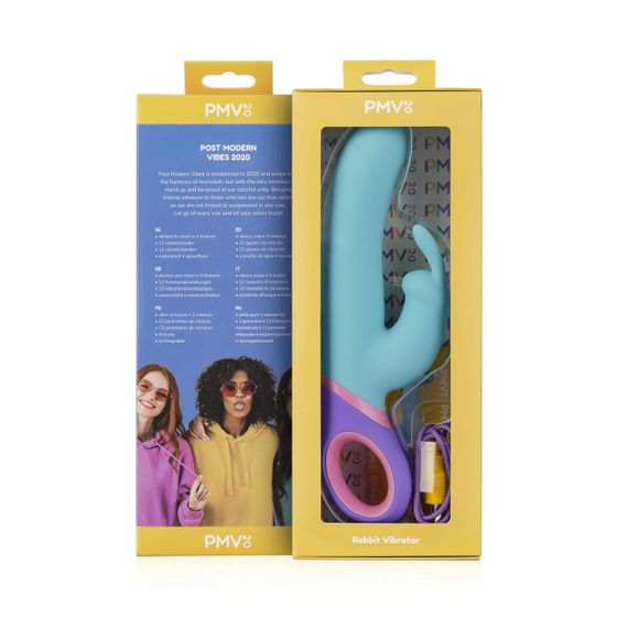 Вібратор кролік з ротацією PMV20 Meta - Rabbit Vibrator | Зображення 8