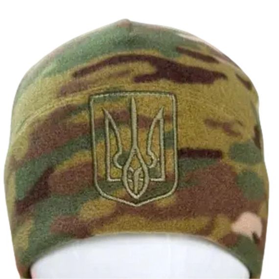 Шапка тактична флісова ЗСУ Ranger Герб RA8954 55-57 р мультикам | Зображення 1