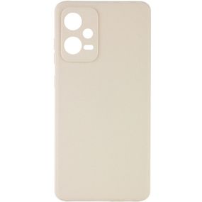 Силиконовый чехол Candy Full Camera для Xiaomi Poco X5 5G / Note 12 5G Бежевый / Antique White