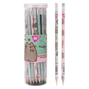 Олівець круглий з гумкою Pusheen  YES 280686 Різнокольоровий shop (5056574450807)