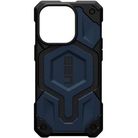 Ударопрочный чехол UAG Monarch Pro with MagSafe Leather для Apple iPhone 14 (6.1") / 13 (6.1") TPU+PC, Синий