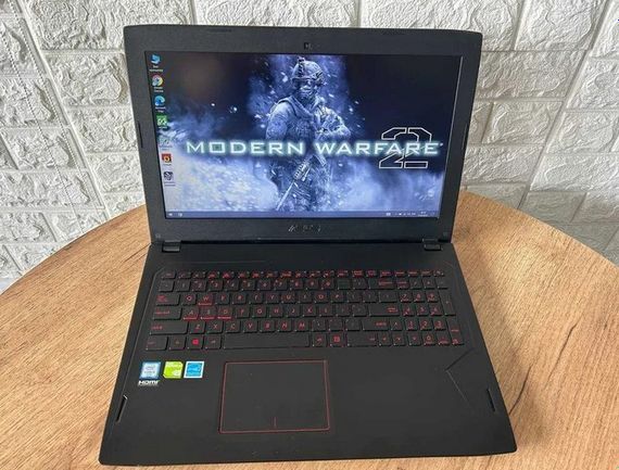 Ноутбук Asus FX502VML 15,6" FHD i5 6300HQ 16Gb SSD 256Gb+HDD 1Tb GTX 1060 Б/У