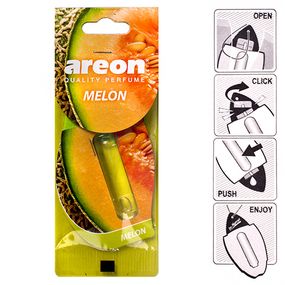 Освіжувач повітря рідкий листок AREON "LIQUID" Melon 5мл