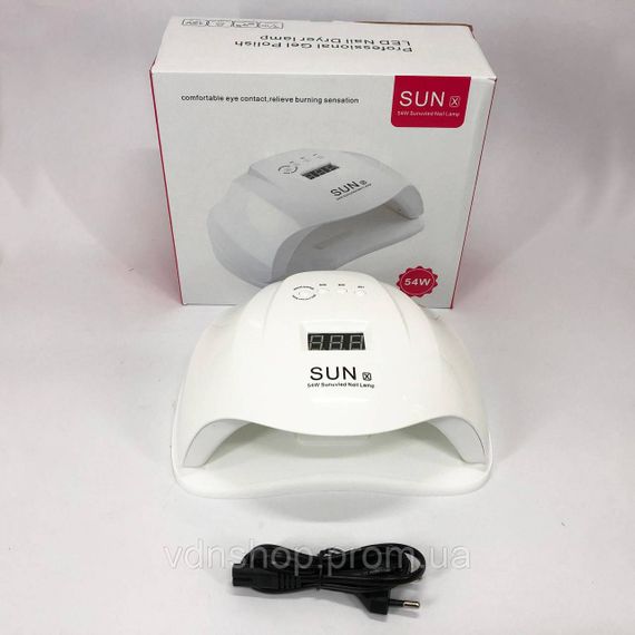 Універсальна лампа для сушіння гель-лаку 54w, Професійний апарат для манікюру Міні лампа манікюру IK-71 | Зображення 4