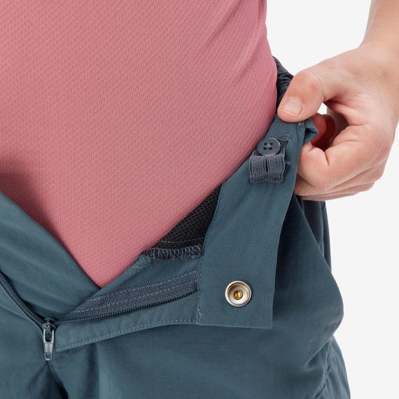 Штани модульні дитячі MH500 для гірського туризму блакитні - 14-15 р161-172 см | Зображення 9