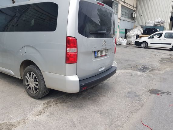 Накладка на задній бампер EuroCap (ABS) для Citroen Jumpy/Dispatch 2017-2024 рр | Зображення 6