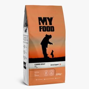 Сухий Корм Myfood Суперпреміум для дорослих собак малих порід з лососем 2,5 кг