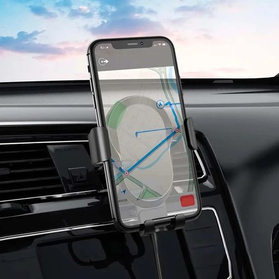 Автотримач з бездротовою зарядкою Hoco CA105 (234575921_374) | Зображення 1