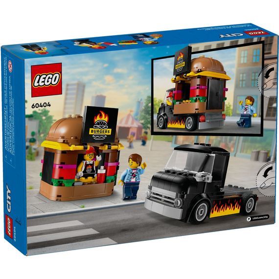 Конструктор LEGO City Вантажівка з гамбургерами 194 деталей (60404) | Зображення 5
