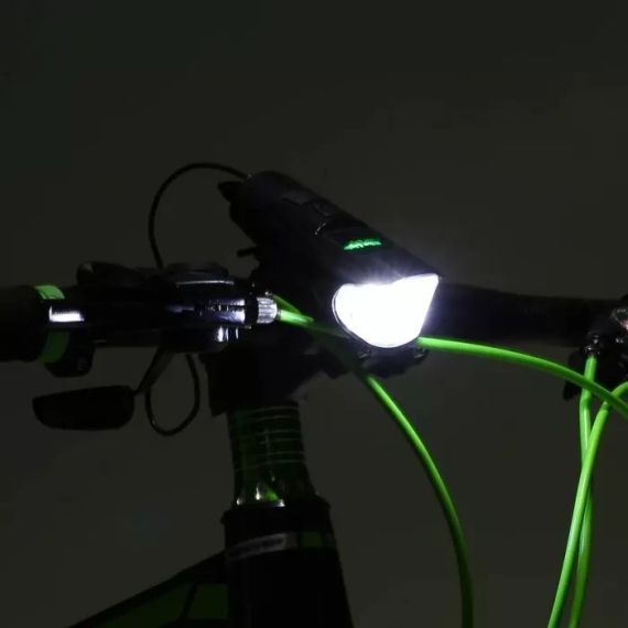 Велофара + дзвінок XA-585C-T6+2LED | Зображення 5