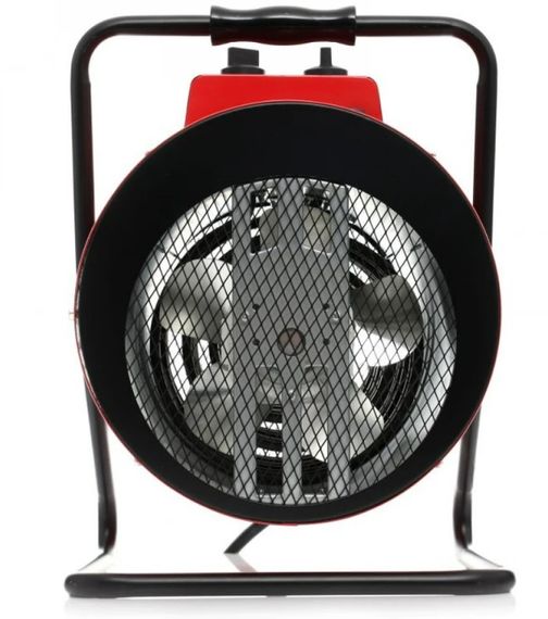 Теплова електрична гармата Kraft Dele 10 кВт, площа обігріву 100 кв.м., червоний, підлоговий (KD11724) | Зображення 5