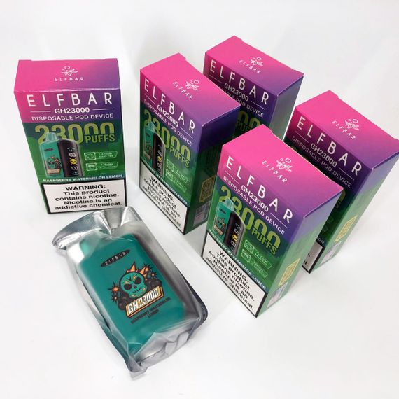 ELF BAR GH 23000 смак Малина Кавун Лимон (Raspberry Watermelon Lemon) | Зображення 6