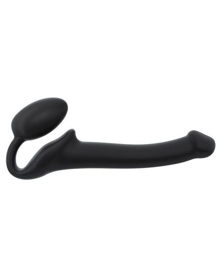 Безремневой страпон Strap-On-Me Black S, полностью регулируемый, диаметр 2,7см Sex Aura