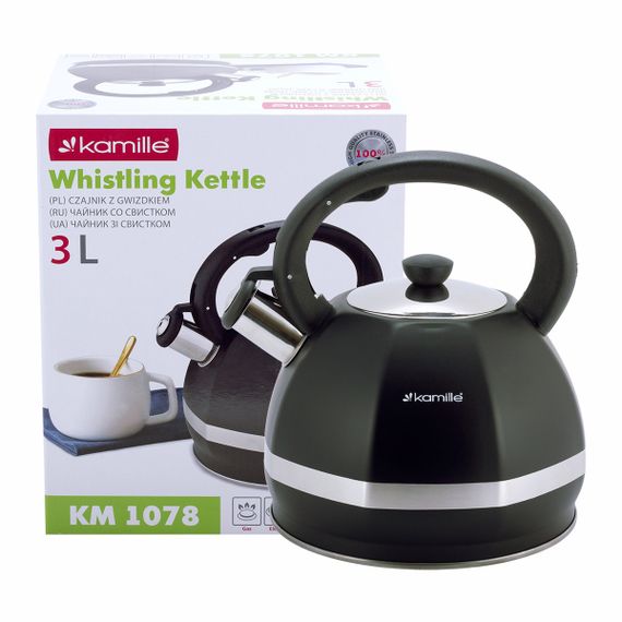 Чайник зі свистком Kamille KM-1078 3 л | Зображення 6