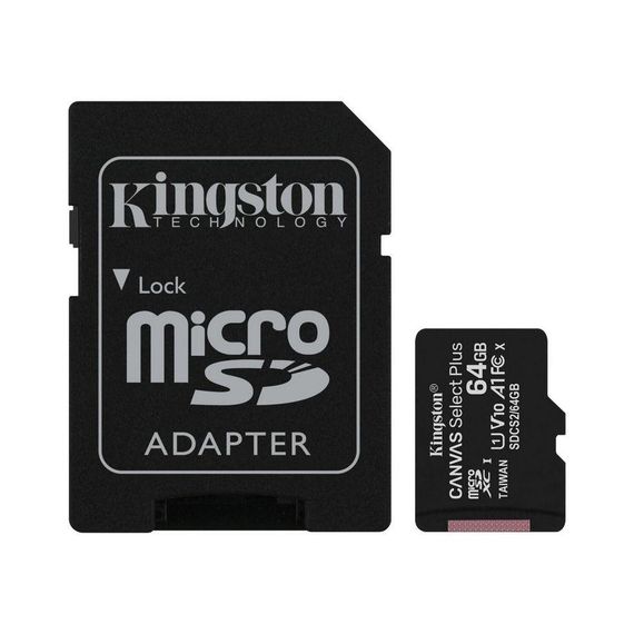 Карта памяти Kingston microSDHC 64GB Class 10 | Зображення 1