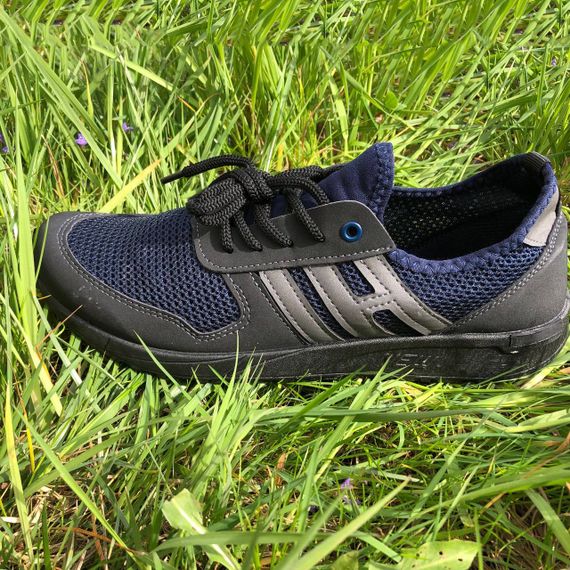 Модні універсальні кросівки із сітки 41 розмір. Чоловічі кросівки з тканини, що дихають. Модель 48177. Колір: синій | Зображення 7