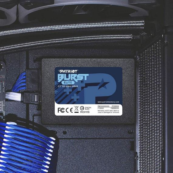 Накопичувач SSD 2.5" 240GB Burst Elite Patriot (PBE240GS25SSDR) | Зображення 4