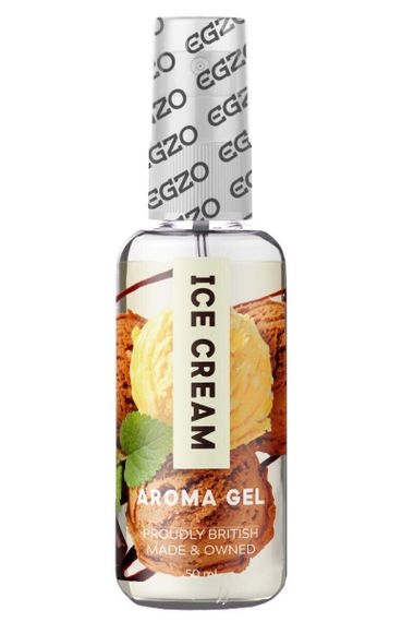 Оральний гель-лубрикант EGZO AROMA GEL — Ice Cream, 50 мл Sex Aura | Зображення 1