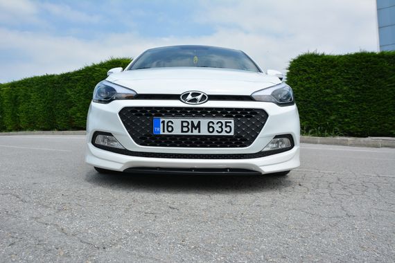 Передня накладка Meliset (під фарбування) для Hyundai I-20 2014-2020 рр. | Зображення 2