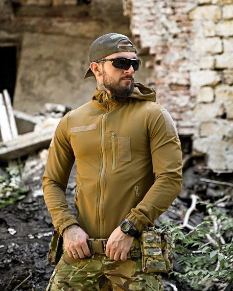 Полегшена тактична куртка Cambodia кайот НП5187 | Зображення 1