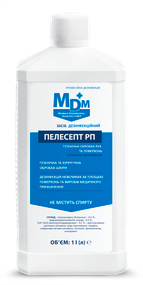 Безспиртовий дезінфекційний засіб Пелесепт РП MDM 1л
