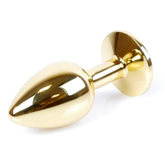 Анальная пробка Boss Series - Jewellery Gold PLUG Dark Blue S, BS6400023 sexstyle | Зображення 2