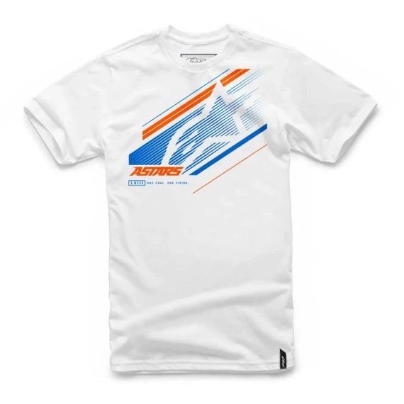 Футболка мужская с принтом повседневная М Белая