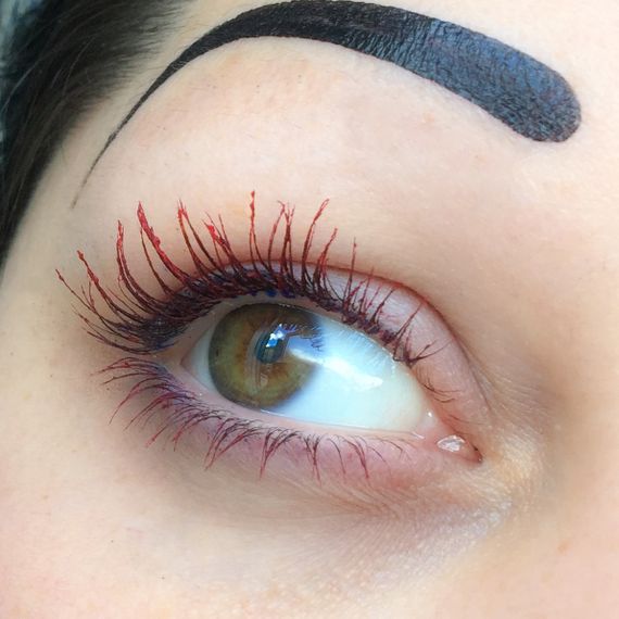 Цветная тушь для ресниц Красная Stargazer Mascara RED 10 г | Зображення 1