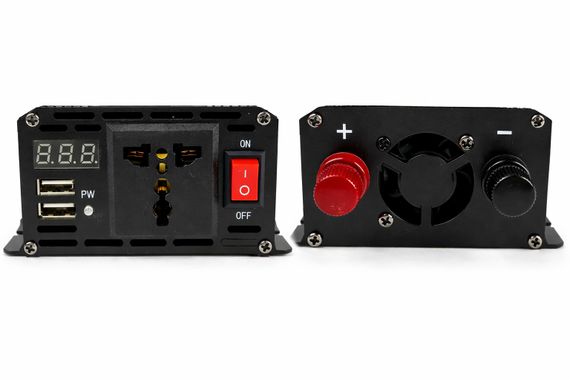 Преобразователь напряжения 12V-220V UKC 1000 Вт с чистой синусоидой / автомобильный инвертор 12 В в 220 В с цифровым дисплеем и USB выходом | Зображення 5