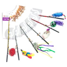 Flamingo Fishing-Rod іграшка дражнилка для котів, 60 см