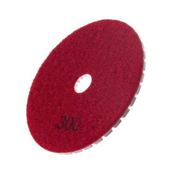 Коло алмазне шліфувальне гнучкий на липучці 100 мм P300. INTERTOOL BT-0913 | Зображення 2